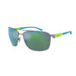 Blue Metal Sunglasses