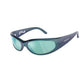 Blue Resin Sunglasses