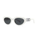 White Acetate Sunglasses
