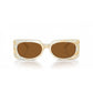 Beige Acetate Sunglasses