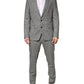 Gray MARTINI Single Breasted Formal 2PC Suit