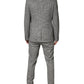 Gray MARTINI Single Breasted Formal 2PC Suit