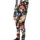 Black Floral Single Breasted MARTINI 2 Piece Suit