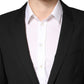 Black MARTINI Single Breasted Formal 2 Piece Suit