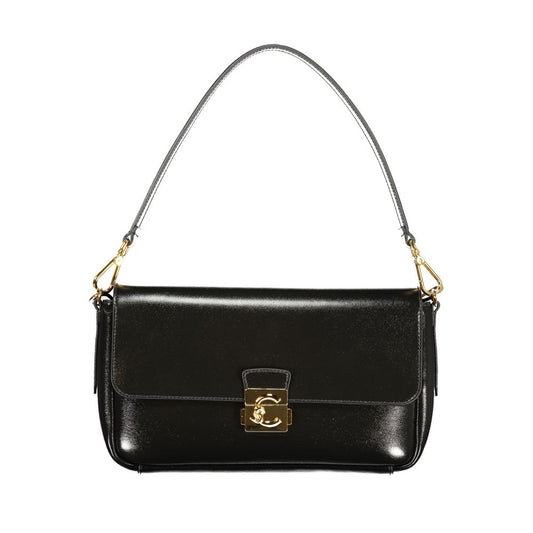 Black Leather Women Handbag