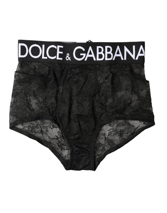 Black Logo Girdle High Waist Panty Underwear