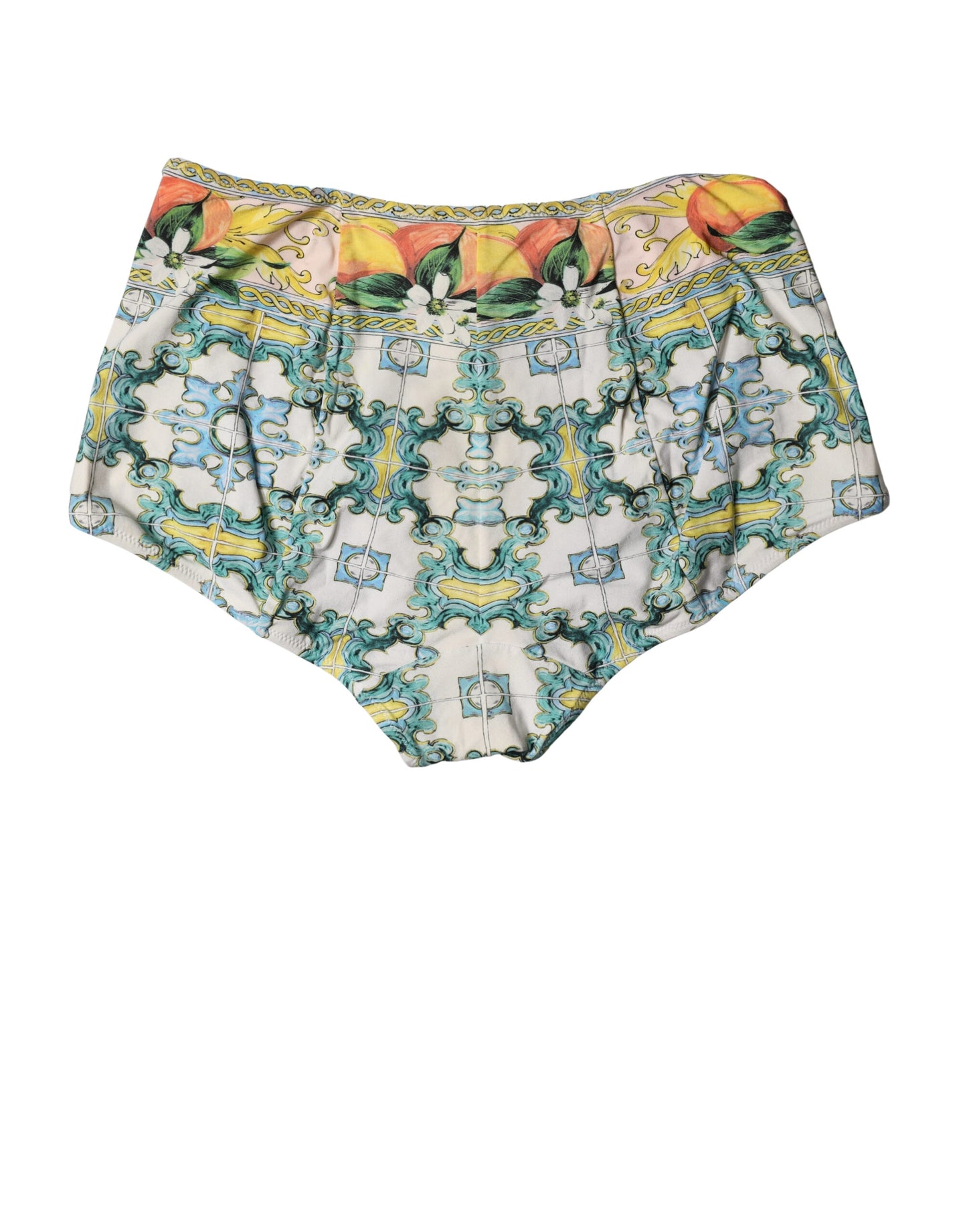 Multicolor Sicily High Waist Bikini Bottom Swimwear