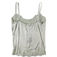 Light Green Floral Lace Lingerie Top Underwear