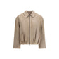 Beige Lamb Ovis Aries Aries Coat
