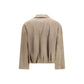 Beige Lamb Ovis Aries Aries Coat