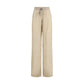 Beige Copper Casual Pants