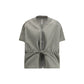 Bicolor Polyester Sleveless Jacket