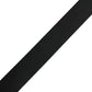Black Calf Leather Gold Metal Buckle  Belt