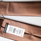 Brown Satin 100% Silk Wide Adjustable Men Necktie Tie