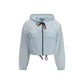 Blue Recycled Polyamide Shell Jacket