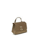 Beige Calf Leather Bos Taurus Handbag