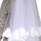 White Floral LaceNylon Floor Length 3M Long Veil