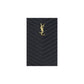 Black Calf Leather Bos Taurus Clutch Bag