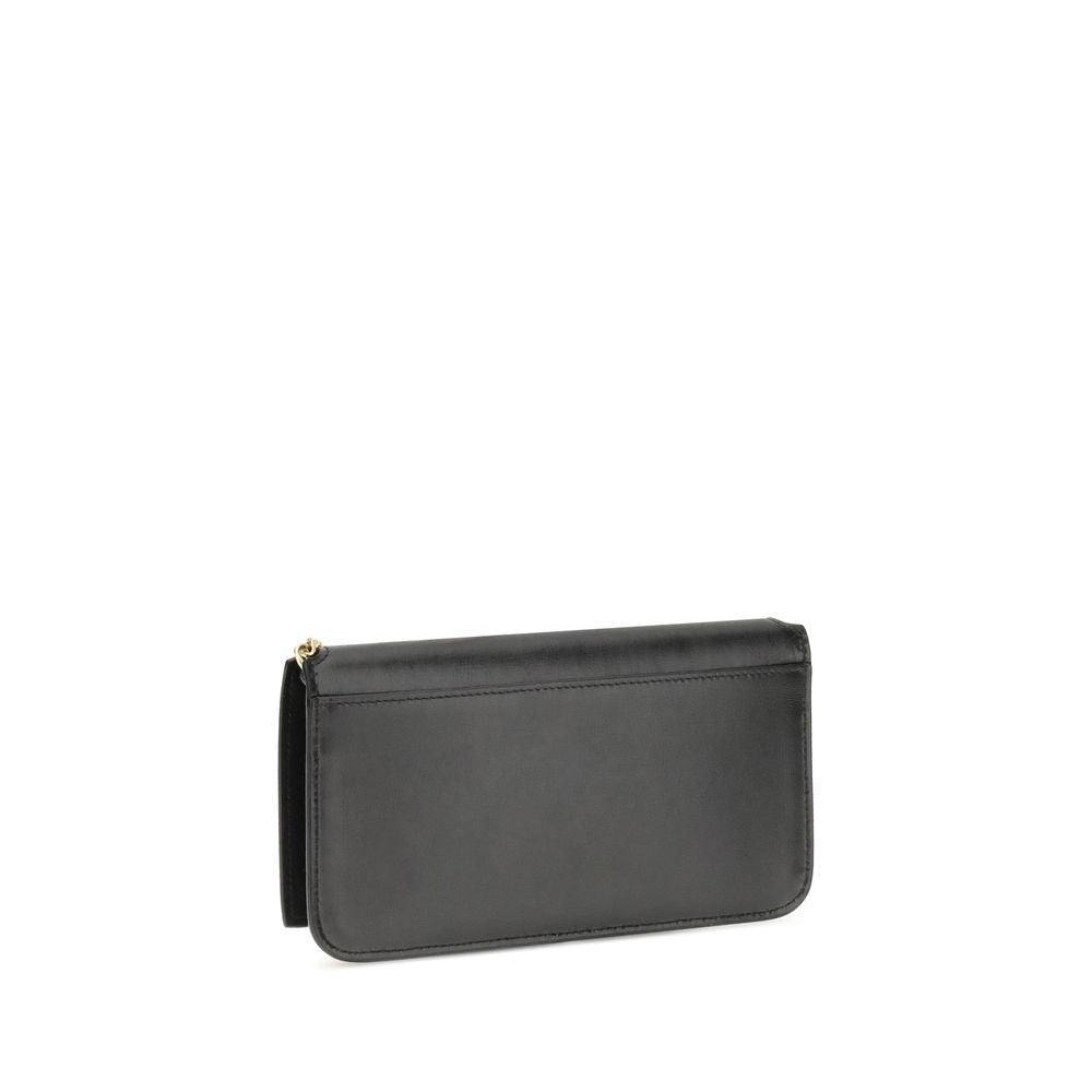 Black Calf Leather Bos Taurus Shoulder Bag