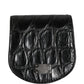 Black Exotic Skin Condom Case Holder Pocket Wallet