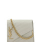 White Calf Leather Bos Taurus Shoulder Bag