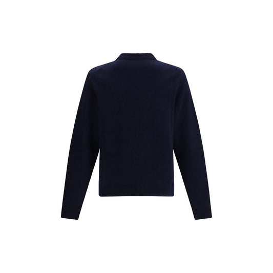 Blue Wool Sweatshirt