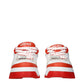 White Leather Athletic Sneakers
