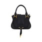 Black Calf Leather Bos Taurus Handbag