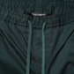 Green Cotton Skinny Men Jogger Trouser Pants