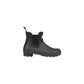 Black Recycled Polyester Ankle Boots