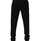 Black Wool Skinny Men Dress Trouser Pants