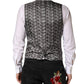 Black Wool Dress Men Formal Waistcoat Vest