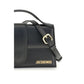 Black Calf Leather Bos Taurus Handbag