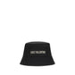 Black Cotton Bucket Hat