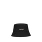 Black Cotton Bucket Hat