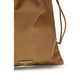 Brown Recycled Polyamide Clutch Bag