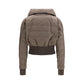 Brown Polyester Coat