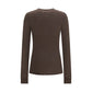 Brown Cotton Sportswear