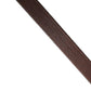 Men Brown Classic Leather Metal Buckle Belt