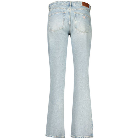 Azzurro Cotton Women Jeans