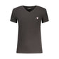 Black Cotton Men's T-Shirt