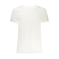 White Cotton Men's V-Neck T-Shirt