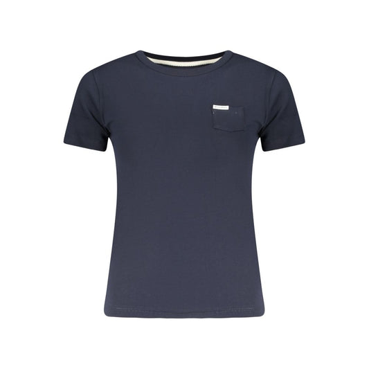 Blue Organic Cotton Women T-Shirt