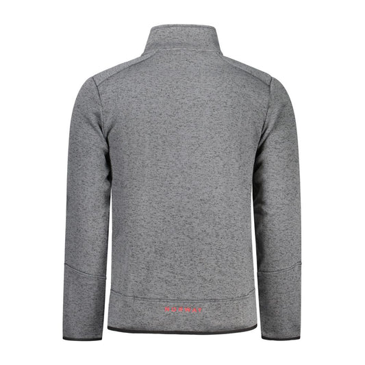 Grigio Polyester Men Sweatshirt