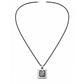 Gray Stainless Steel Necklace