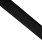 Men Black Exotic Leather Logo Buckle Belt
