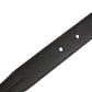 Men Pink Classic Leather Metal Buckle Belt