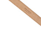 Men Yellow Classic Leather Metal Buckle Belt