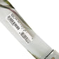 Men White Floral PVC Silver Metal Buckle Belt