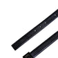 Men Black Classic Leather Square Buckle Belt